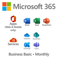 Microsoft 365 Business Basic with 50GB Mailbox & Teams