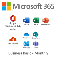Microsoft 365 Business Basic with 50GB Mailbox & Teams